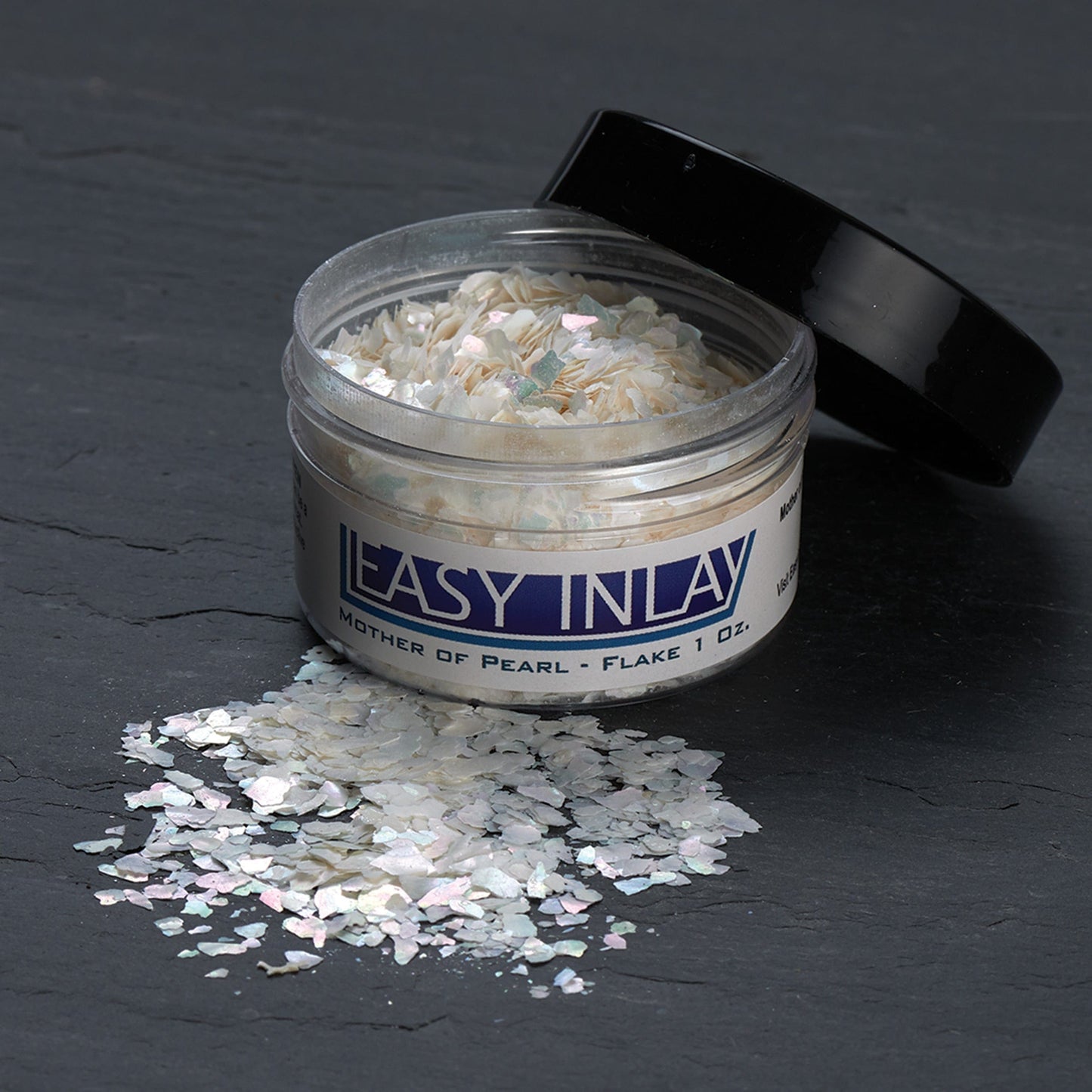 Mother of Pearl Inlay Material - Flake - 1 oz