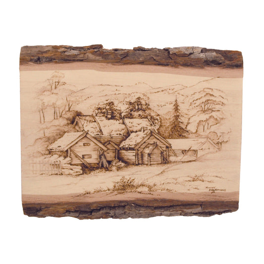 Basswood Country Planks for Wood Burning. Hot Stamping & Carving - Small